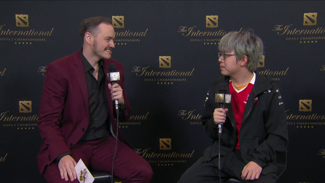 First Indonesian player in Dota TI shouts out his mom