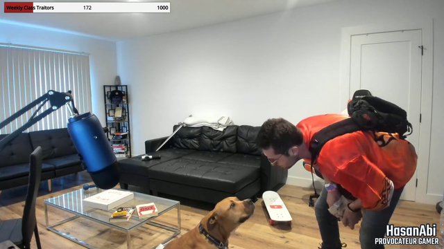 Rajj trains Fish