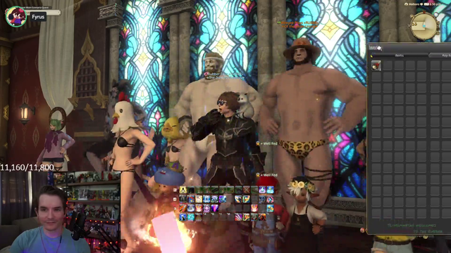 Ross (Rubberninja) finishes eating his 147000th egg in Final Fantasy XIV after 7 straight days of streaming/eating.