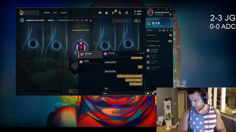 tyler queues up IRL
