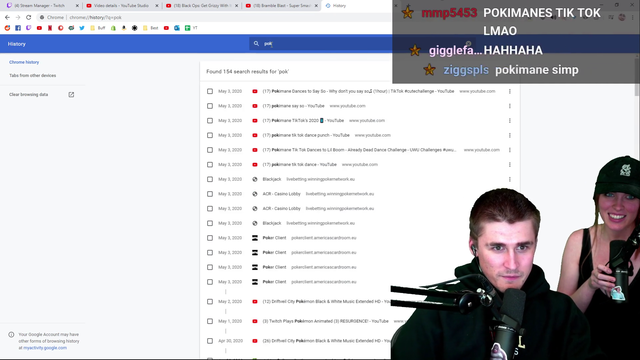 Ludwig exposed on stream