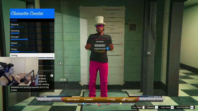 freakazoid deciding what to name his GTA Online character