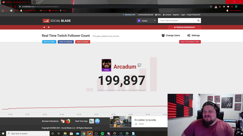 Arcadum reached 200k followers!