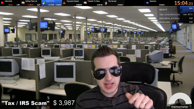 Kitboga getting called motherfucker by scammer