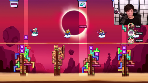 Tricky Towers almost pushes Sykkuno over the edge
