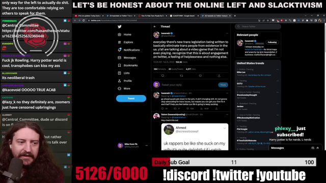 Hasan calls out people attacking him for his take on the Hogwarts Legacy boycott