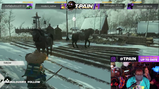 T-Pain gets a triple kill