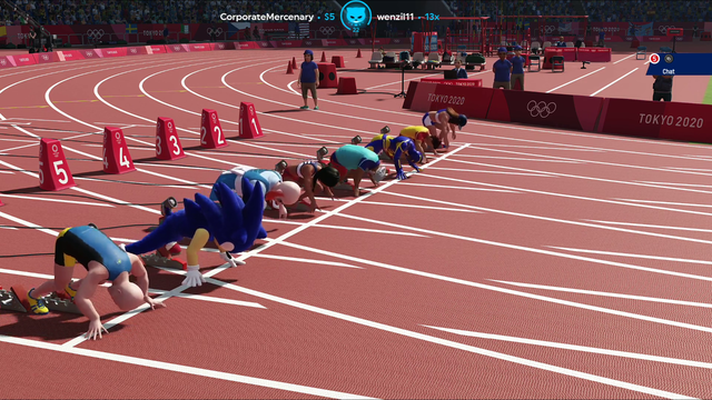 Lirik wins 100m dash