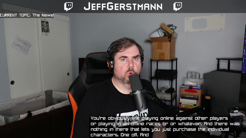 Jeff about the (illegal) predatory microtransactions of "Disney Speedstorm"