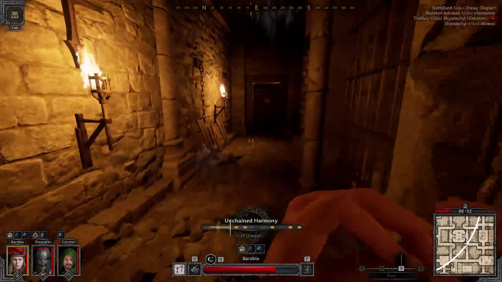 strippin tries the new Bard spell that opens doors and chests