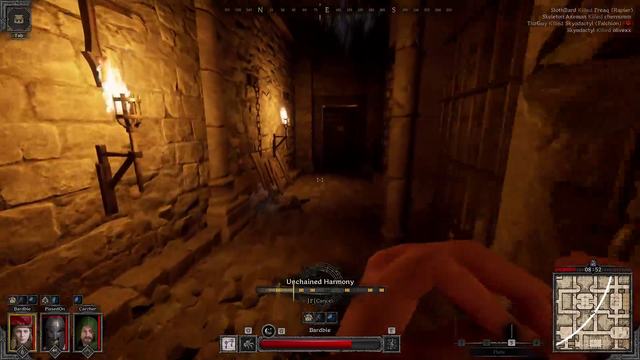 strippin tries the new Bard spell that opens doors and chests