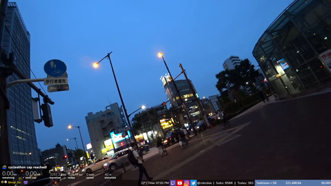 Robcdee gets greeted back in Tokyo by Haoma!