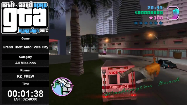 [GTA: Vice City] KZ_FREW almost gets busted