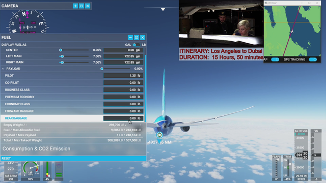 Alanah doing sick tricks on a 787