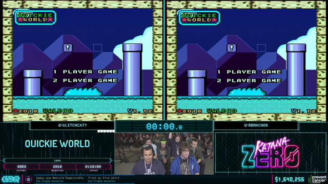 Incredible synchronized speedrun