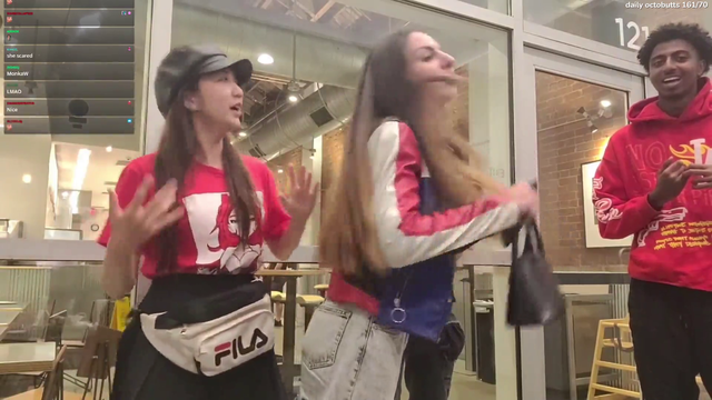 Spanking random people in LA