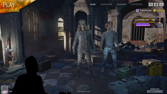 Streamer slaps the desk laughing, blue screens his gaming PC