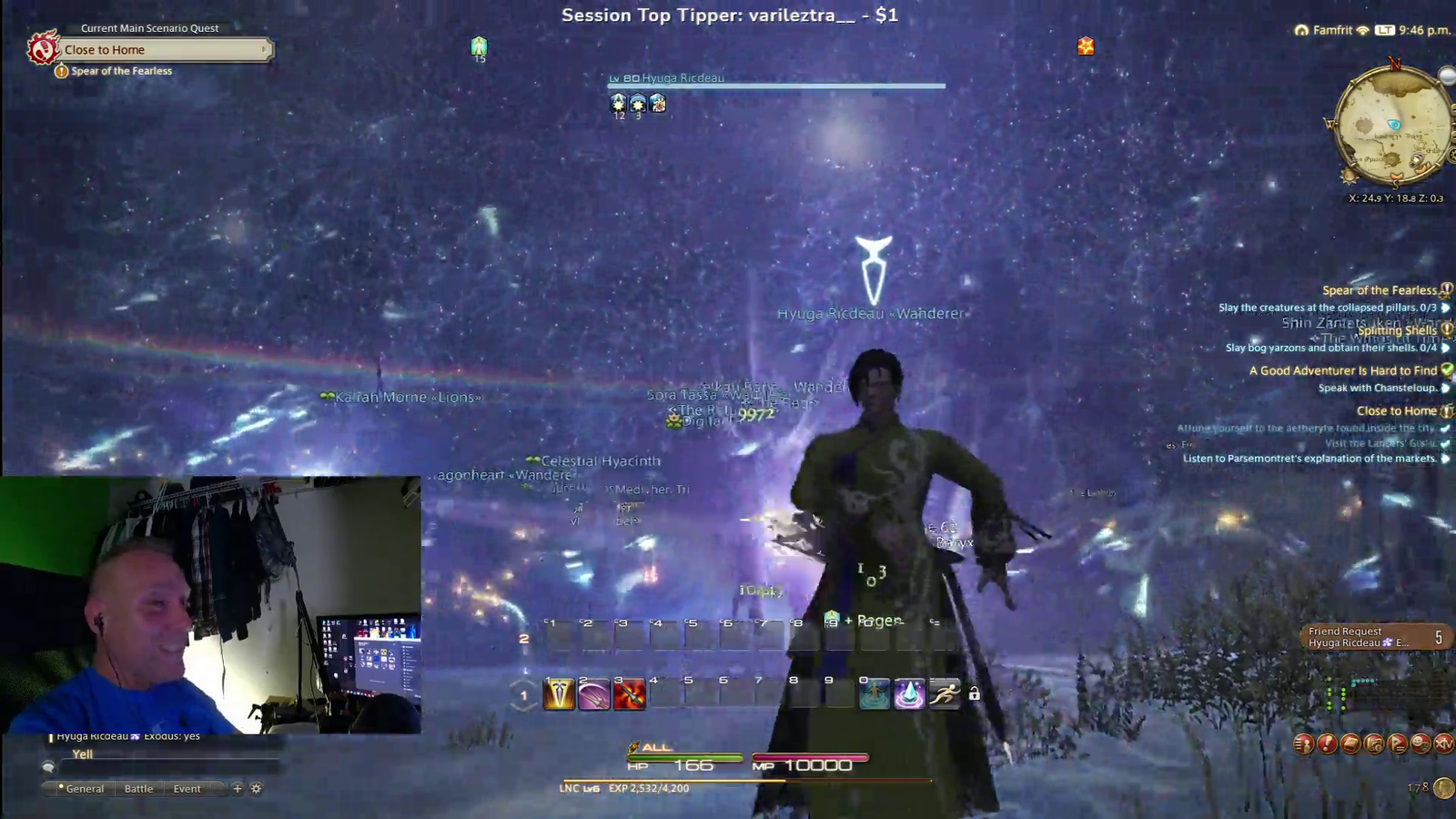 Swifty shed a tear on ffxiv graphics