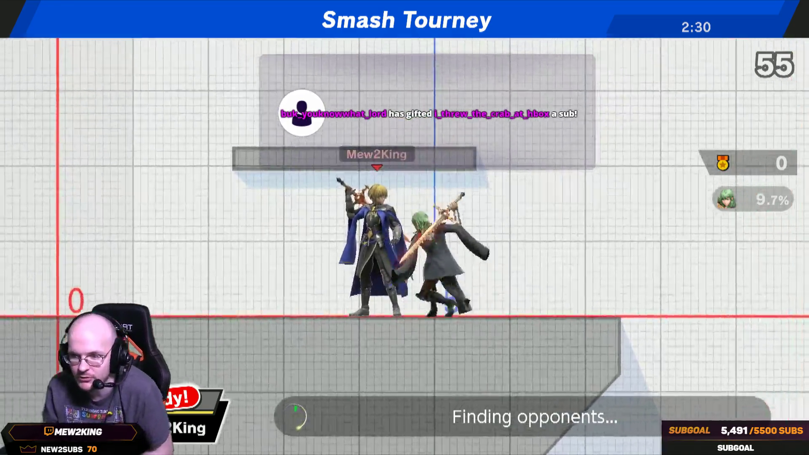 Mew2King admits to throwing the crab at Hbox