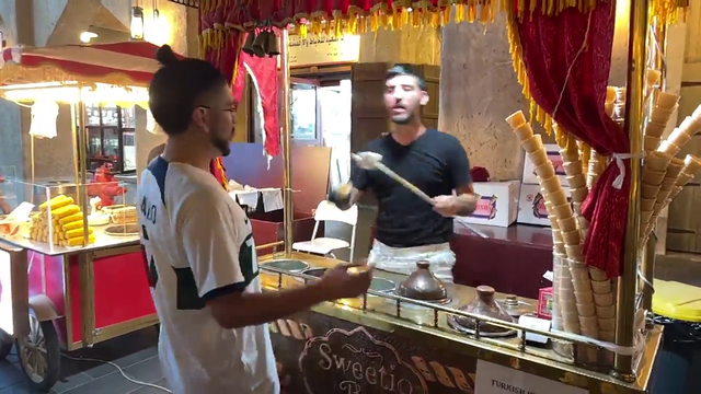 Castro buys ice cream - mashallah