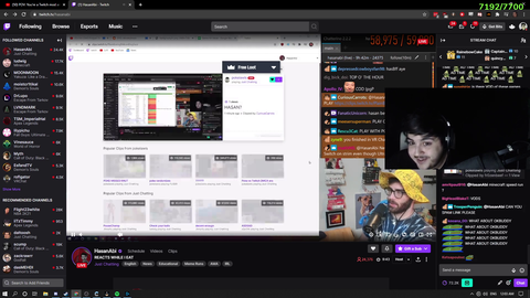 poke discusses hasan drama