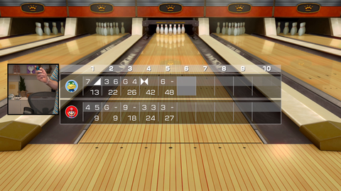 Northernlion shows off bowling skills