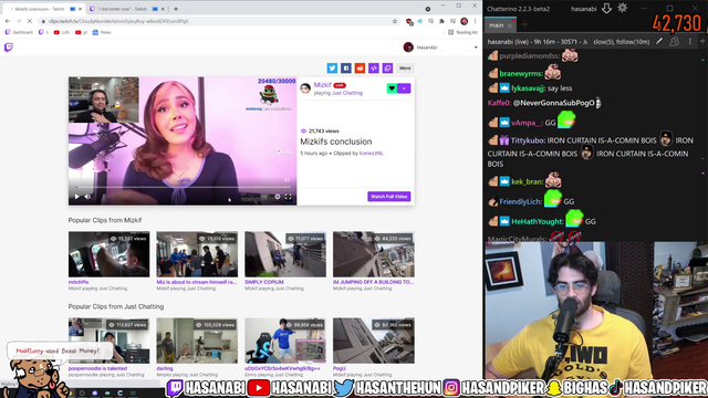 Mizkif just stealing everything at this point