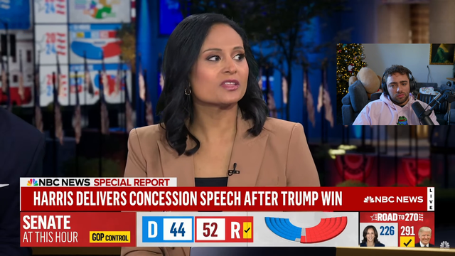 Miz discovers his entire chat hates Kamala Harris