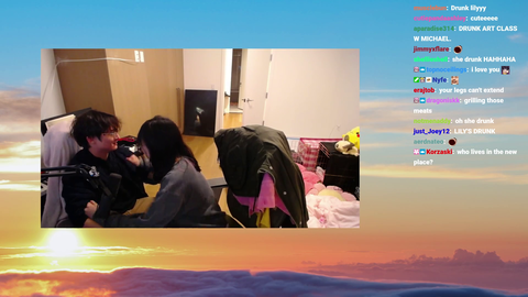 Lilypichu performing war crimes on Michael Reeves