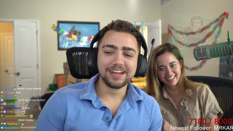Mitch and Reckful fought at Miz's party last night!