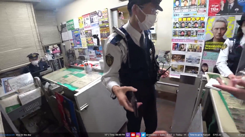 Robcdee hands a dropped phone to the police only to find its owner filing a report there.