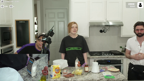 Cyr panics not knowing Nmplol have a guest staying over