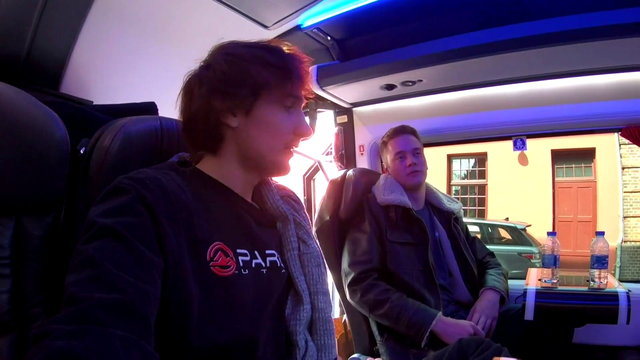 Girls try to join in on Reynad and Mitch's tour bus to Amsterdam