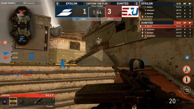 Listen in during the Epsilon - eUnited matchup in the CWL