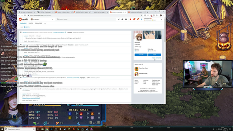 Proof of Destiny dming spoilers to people on stream.