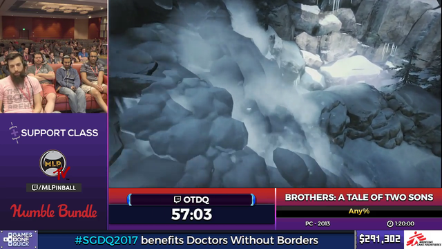 Speedrunner predicts own fail.