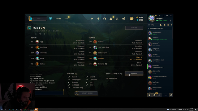 Strippin drowns out the voices