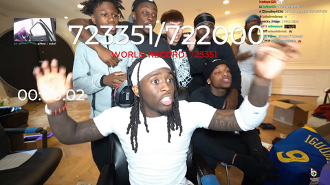 Kai Cenat ends his Mafiathon 2 with 723k subscribers
