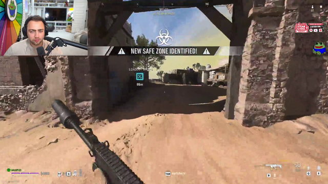 Miz hears a certain audio clip in warzone by a sniper