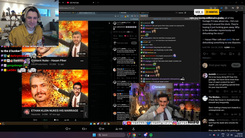 xQc shoots back to Hasan: I can't debunk that he Cheated. The difference between Cheater and I Shock my dog is that you said It's a zyn, neighbor, Zeus, Thomas Eddison you shocked the mothasucka.. you're the one who did it.