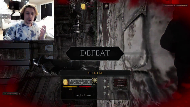 Worldwide #1 Ranked MORDHAU Player Changes Their Name on Leaderboards as Soon as xQc Starts Playing
