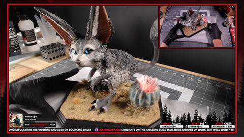 Streamer shows off incredibly detailed sculpture he's been working on all summer