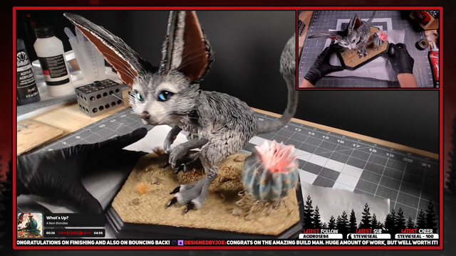 Streamer shows off incredibly detailed sculpture he's been working on all summer
