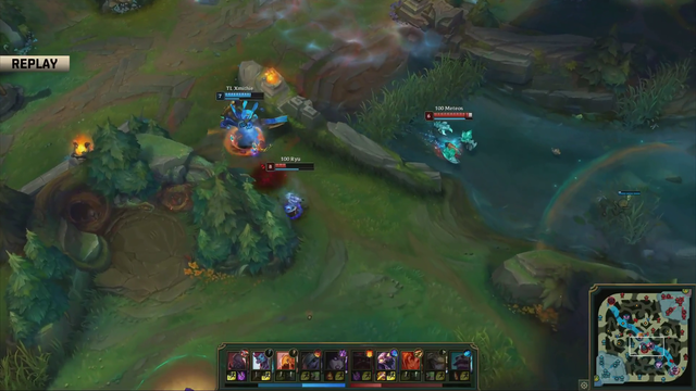 LCS Player reacts to nearly escaping a gank