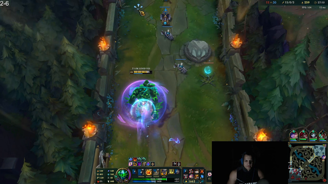loltyler1 outplays his enemies with Malphite