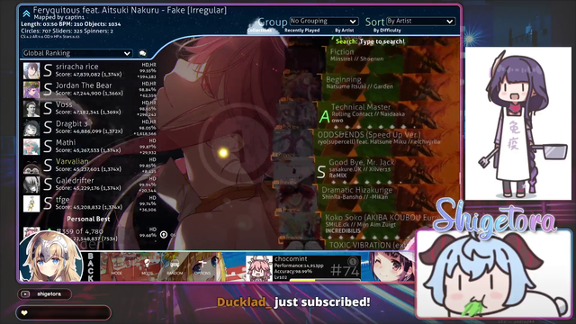 Former top player and one of the most legendary osu! players goes live after being gone for more than a year and reaches thousands of viewers in a matter of seconds! (very big number compared to other osu! streamers)
