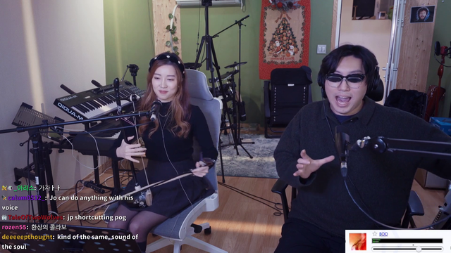 Jo's Voice as String Instrument