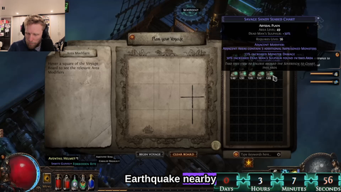 Earthquake during Quin69's stream