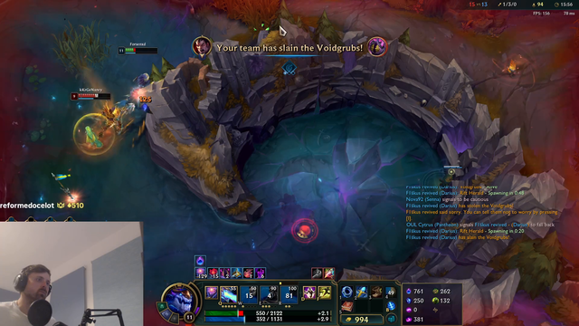 forsen climbing in league