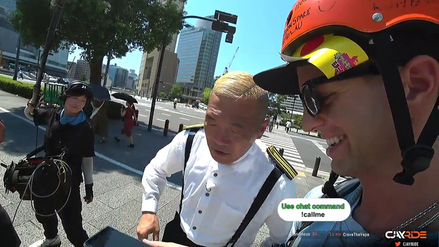 Japanese TV show host leaves chat with a message